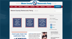 Desktop Screenshot of mooredems.org